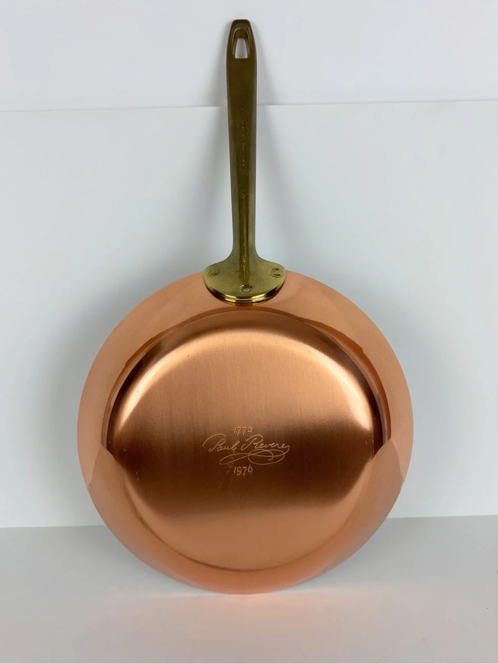Vintage 1976 Paul Revere Ware Limited Edition 8.5” Copper Skillet Original Tag